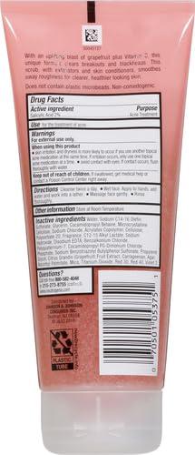 Neutrogena Neutrogena Oil Free Pink Grapefruit Acne Face Wash with Vitamin C, 2% Salicylic Acid Acne Treatment, Gentle Foaming Vitamin C Facial Scrub to Treat & Prevent Breakouts, 6.7 fl. oz