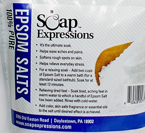 Soap Expressions 100% Bath Salt - Epsom (2lb.)