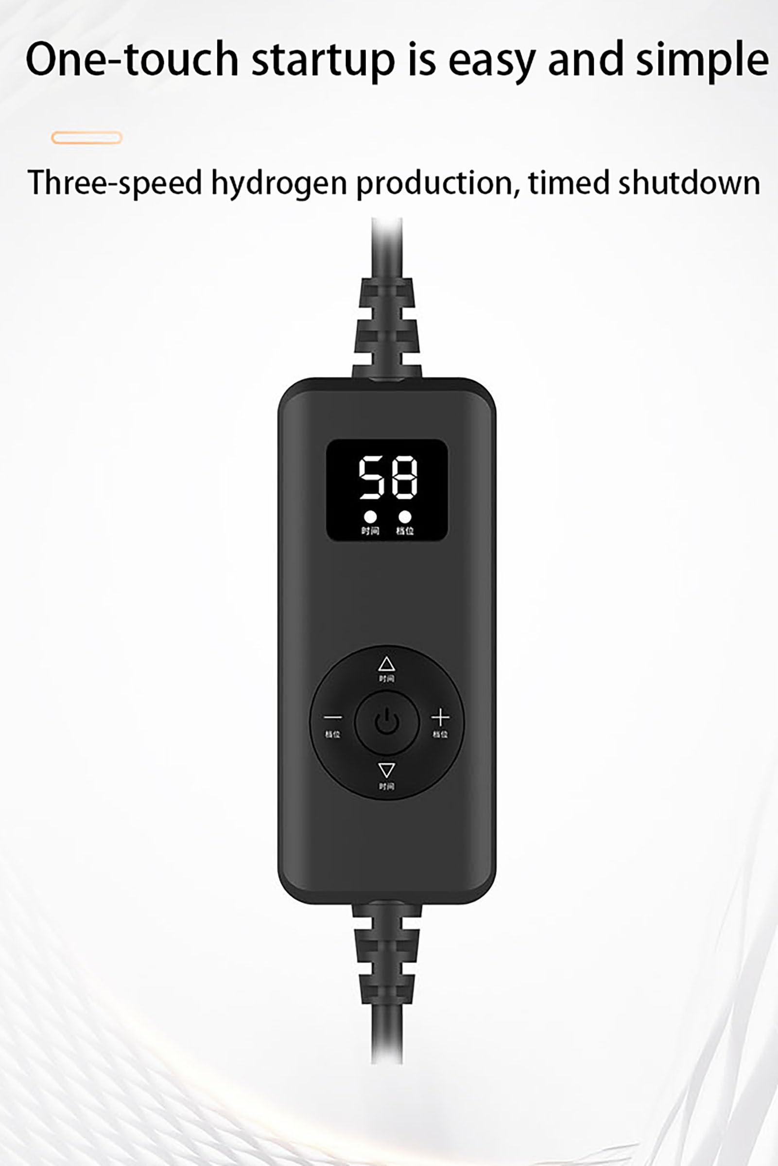 Aniwini Aniwini Hydrogen Bath Generator, Up to 5000PPB, Hydrogen Water Generator Foot Bath SPA Machine, for Relieve Fatigue & Enhance Sleep