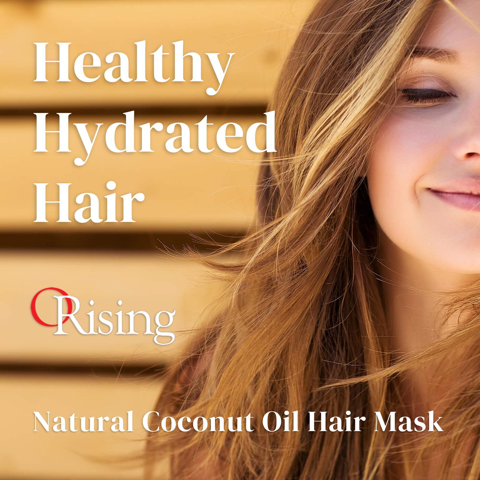 Orising Orising Hydrating Hair Mask for Dry Hair - Made in Italy - Deep Conditioner for Dry Damaged Hair, Virgin Coconut Oil & Oat Conditioning Hair Treatment for Dry Damaged Hair, Hair Moisturizer (8.45 Oz)