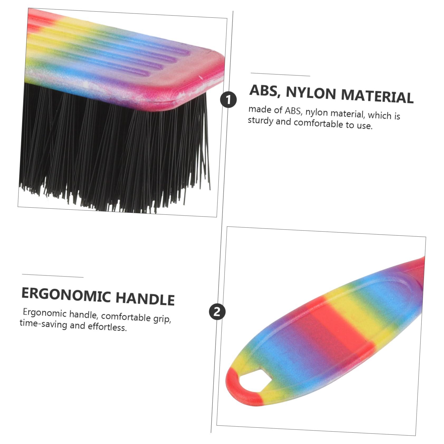 Healifty Beard Brush Beard Grooming Brush Beard Straightener Brush Shoes Brush Boots Cleaner Laundry for Men Straightens Promotes