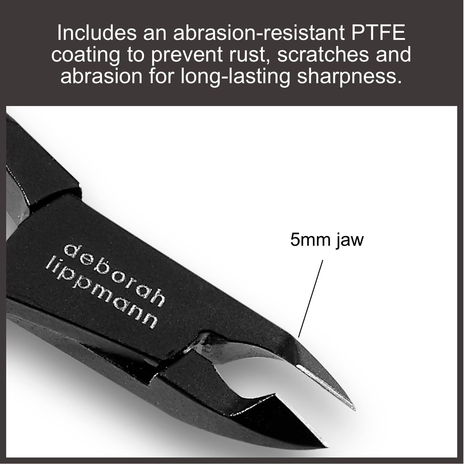 Deborah Lippmann Deborah Lippmann Cuticle Nippers | Stainless Steel Cuticle Trimmers for Fingernail and Toenail Care | Durable Tool for Manicure and Pedicure