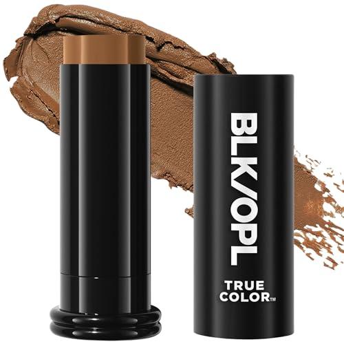 Black Opal BLK/OPL Skin Perfecting Foundation Stick, SPF 15 Buildable & Blendable Face Foundation Makeup with Matte Finish - Full Coverage, Color Correcting & Sculpting - Hypoallergenic (Amber)