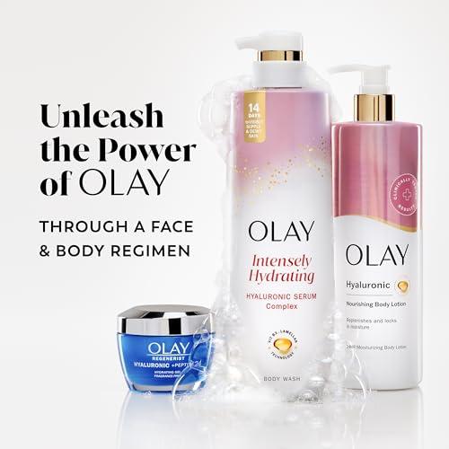 Olay Olay Cleansing & Firming Body Wash for Women with Vitamin B3 and Collagen, Younger & Healthier Looking Skin, Fast Absorbing Formula, 26 fl oz