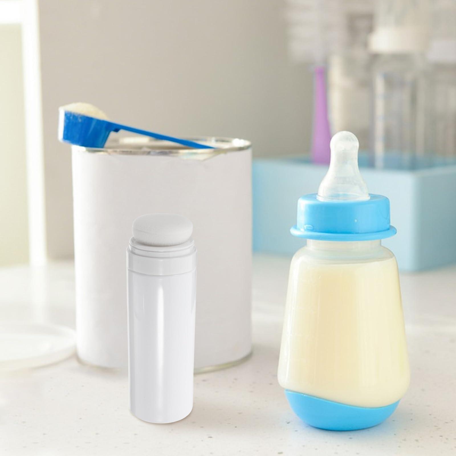 FOMIYES FOMIYES Loose Powder Containers Powder Powder Puff Box talcum Powder Bottle Body Powder Container with Puff Loose Powder Bottle for Body Powder Makeup Powder Container Puffs