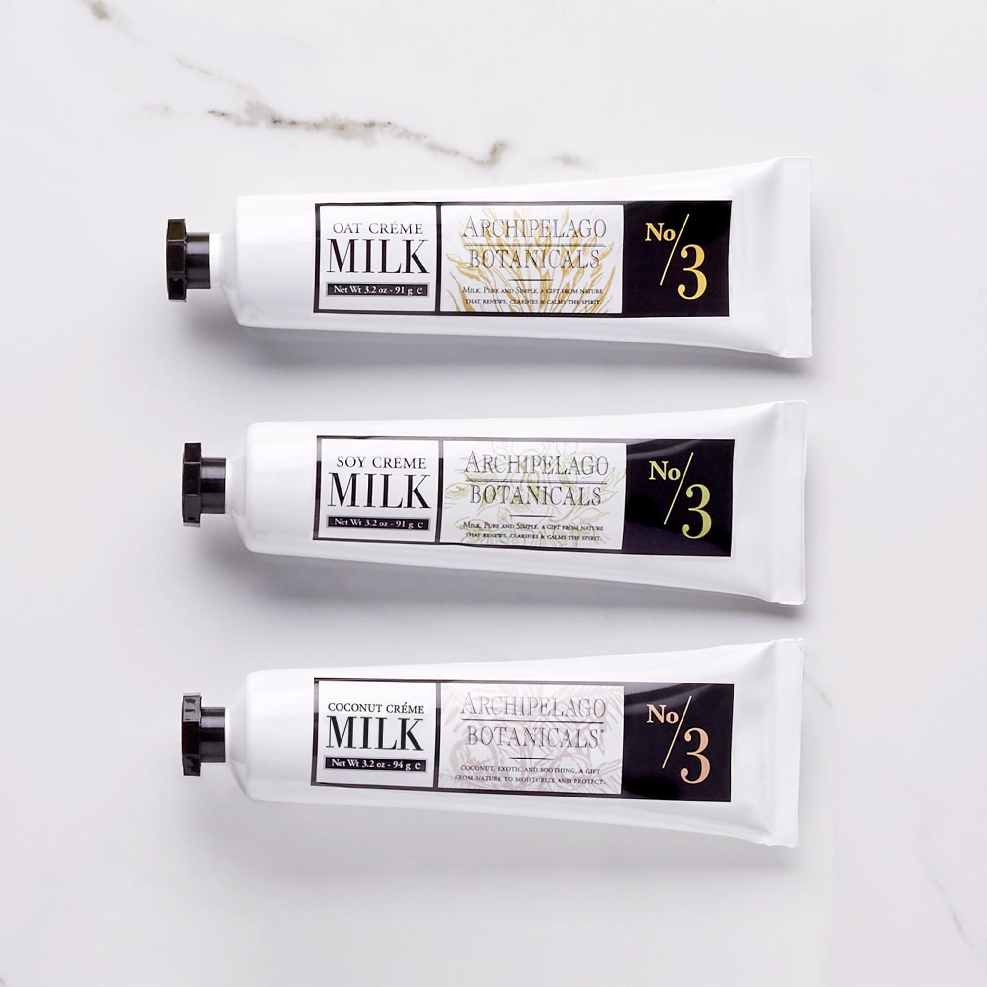 Archipelago Botanicals Archipelago Botanicals Soy Milk Hand Crme, Rich and Lightly Scented Hand Lotion for Dry Skin, Cuticles and Rough Spots, Premium Plant Extracts (3.2 oz)