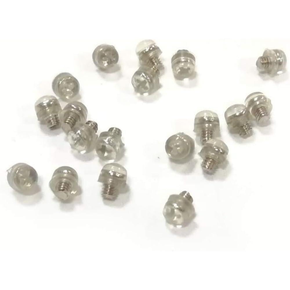 TypoGrove 10Pcs Silver Hair Scissors Rubber Silencer Rubber Muffler Hair Scissor Silencer Accessories, Styling Tools Barber Salon Replacement 3mm Shears Hair Cutting Tools