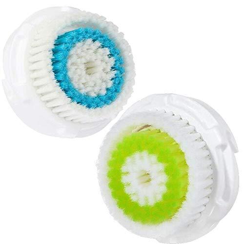 Acosexy Facial Cleansing Brush Heads,Face Brush Head Replacements Compatible with Clarisonic Mia 1, Mia 2, Mia Fit, Alpha Fit, Smart Profile Uplift,Deep Pore and Sensitive6 Pack
