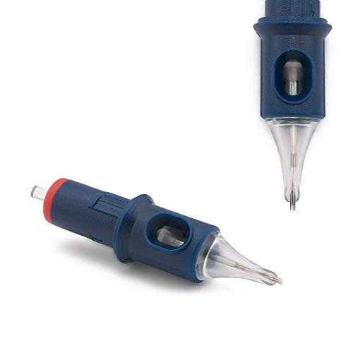 Precision Needles Precision Tattoo Cartridge Needles .35 Diameter 9 Tight Round Liner - 9RL, Box of 20