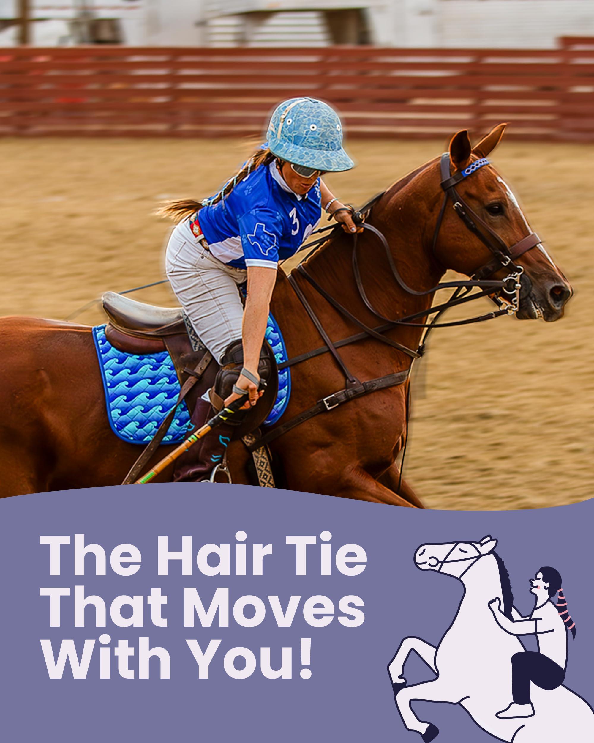 RipTie RipTie Rip Tie 2.5mm Tangle Free Hair Tie - Seafoam Green, Single, 24\"\", 1 Count (Pack of 1), Dawn Patrol