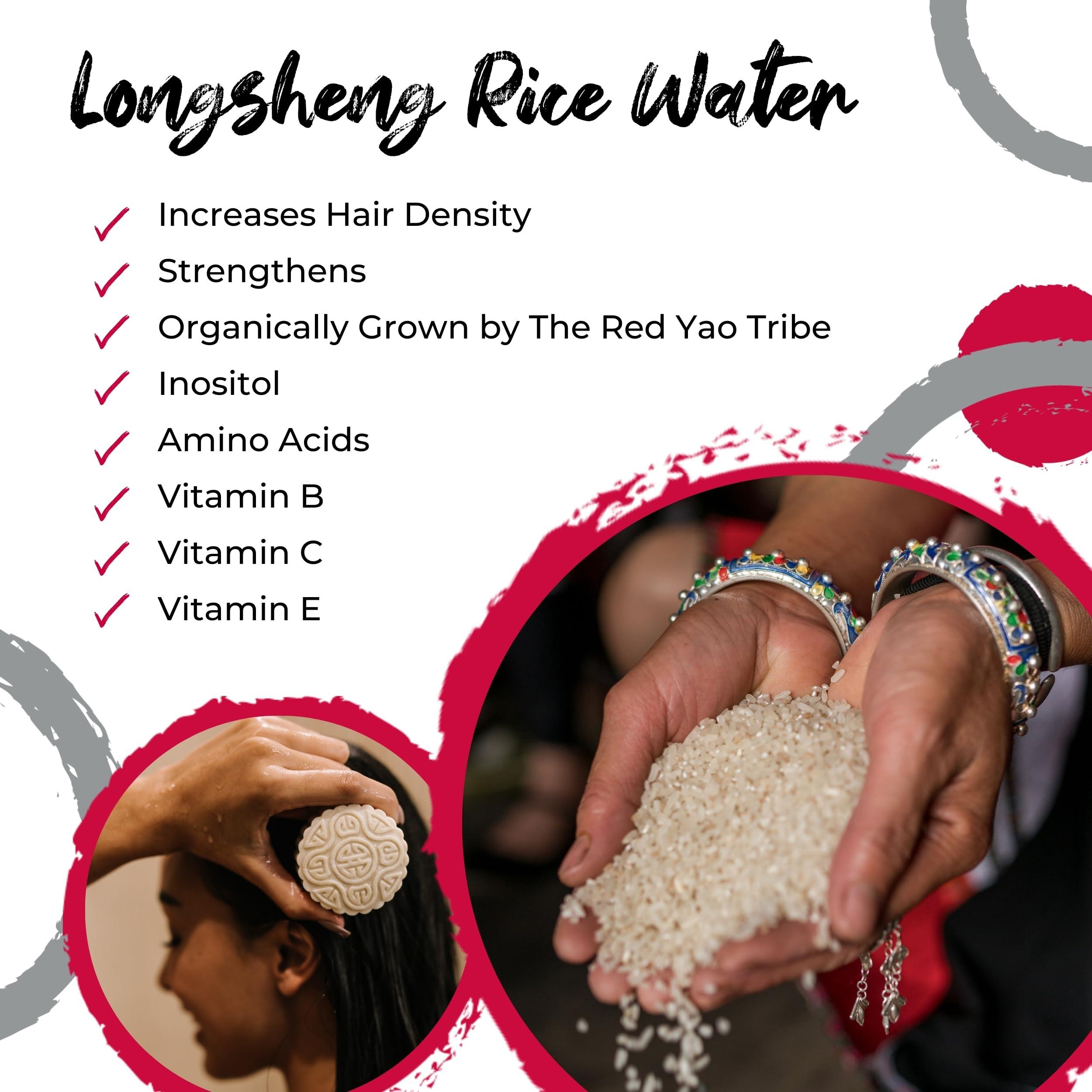 Viori Viori Citrus Yao Shampoo and Conditioner Bar Set Made with Rice Water - Handcrafted Sulfate Free Shampoo and Conditioner