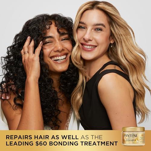 Pantene Pantene Miracle Rescue Hair Mask, Intensive Bond Repair with Melting Pro-V Pearls, Melts Away Damage, Builds Bonds, Strengthens Against Damage, Deep Conditioning for Dry Damaged Hair, 10.1 fl oz