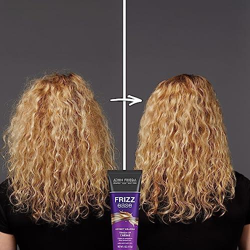 John Frieda John Frieda Frizz Ease Secret Weapon Touch-Up Crme - Anti-Frizz Styling Cream for Smooth, Frizz-Prone Hair, 4 Oz