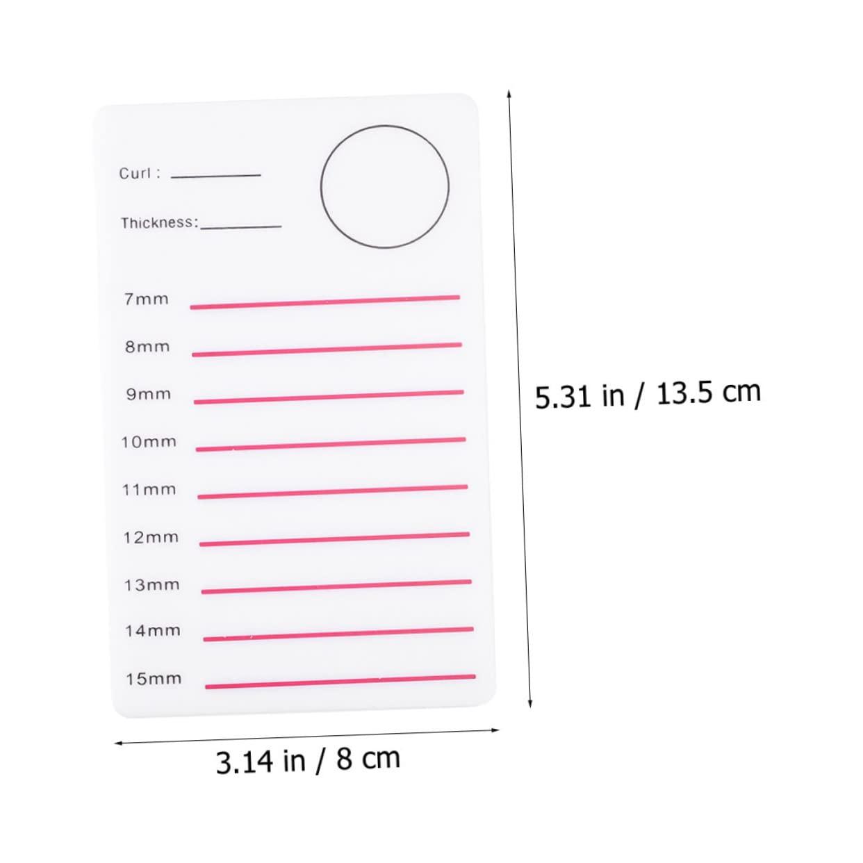 FOMIYES FOMIYES Elegant Makeup Pallet Eyelash Display Stand 4pcs Lash Extension Holder for Present