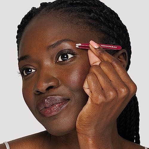 Tweezerman Tweezerman Celestial Fuchsia Mini Slant Tweezer with Case