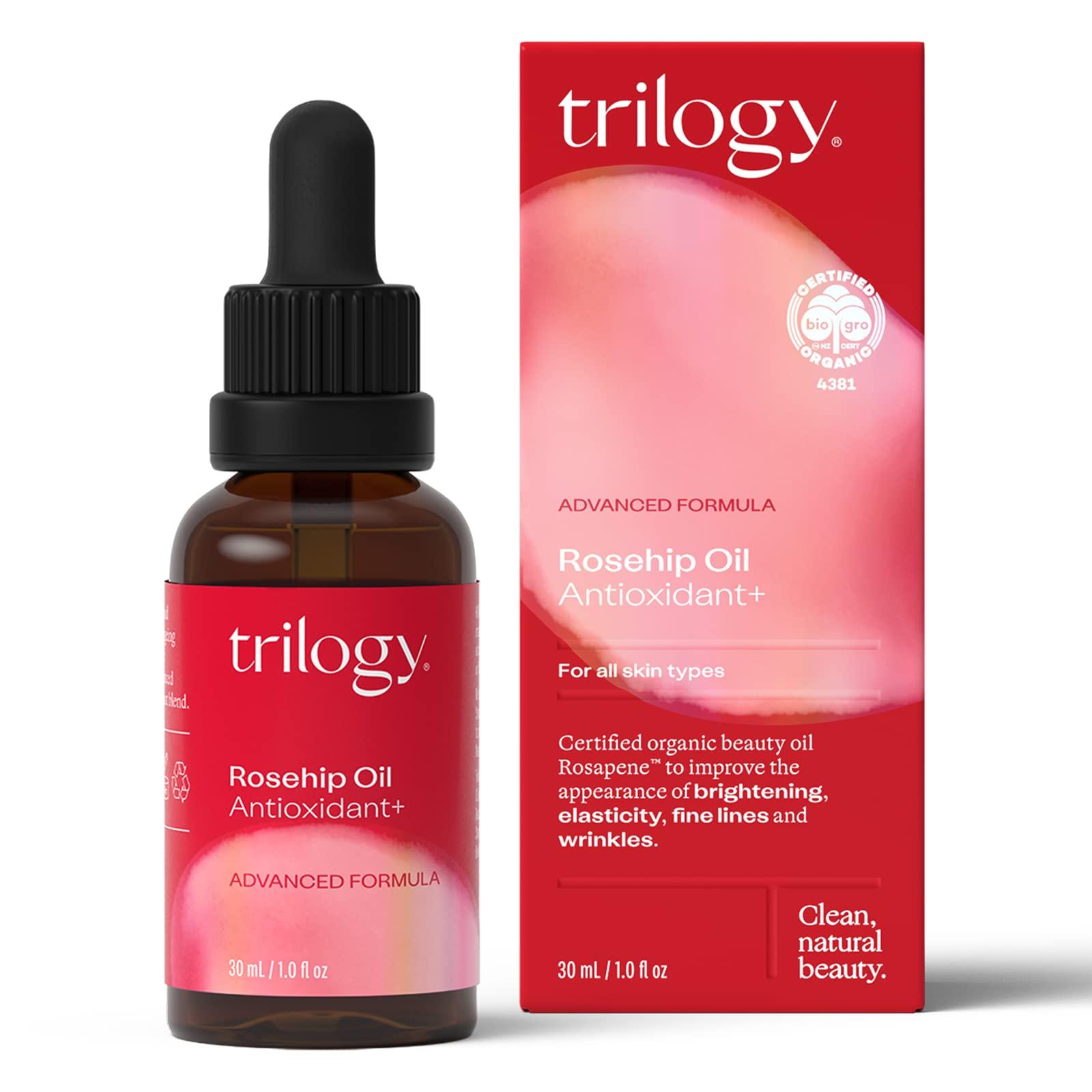 Trilogy TRILOGY Organic Rosehip Oil Antioxidant Plus, 1 FZ