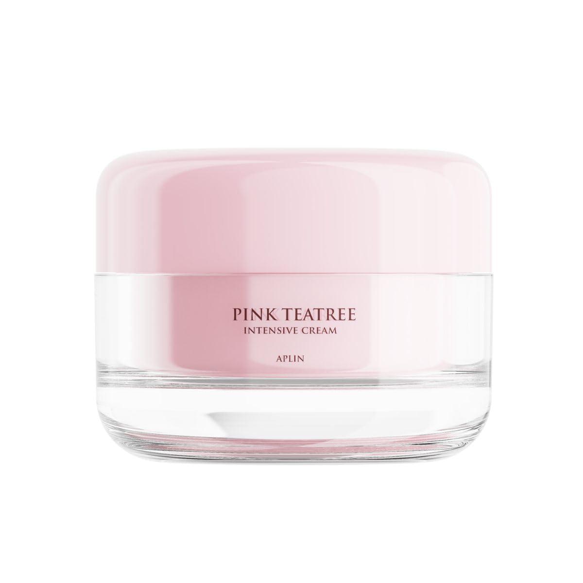 aplin aplin Pink Tea Tree Intensive Cream - 50g/Skin Moisturizer/Facial Moisturizers/1.7 Oz, CICA, Allantoin, Korean Skin Care, Moisturizer, Hydrating
