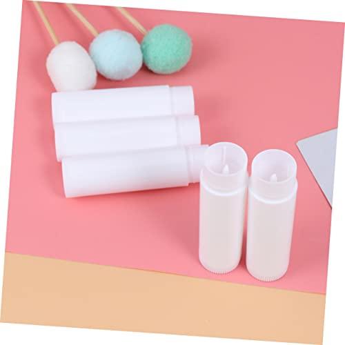 BIUDECO 25pcs Chap Sticks for Your Lips in Bulk Lipstick for Women for Women Refillable Lip Balm Bottle DIY Balm Container Sample Size Tubes Crafting Supplies Wax Tube