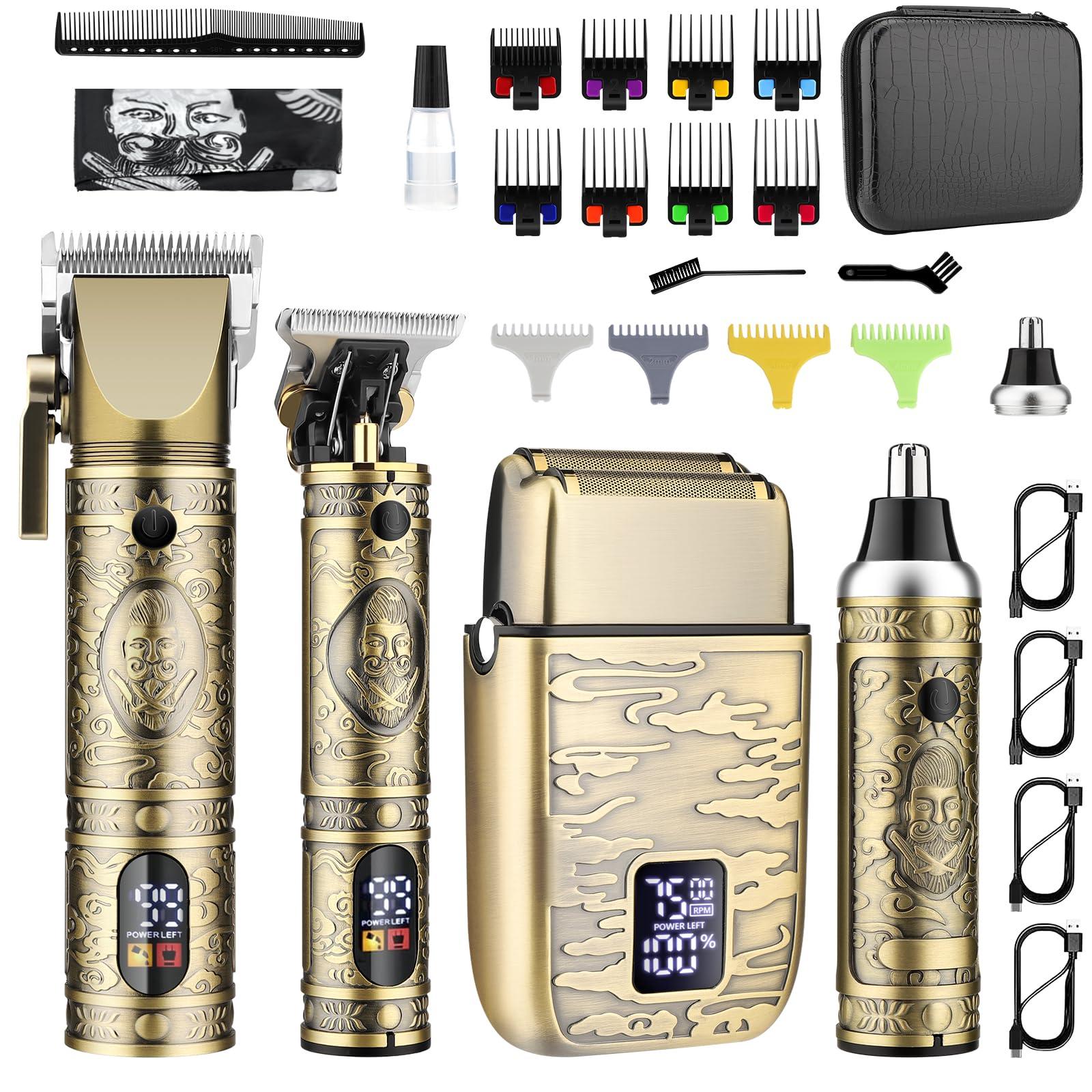 GSKY GSKY Hair Clippers for Men Professional, Beard Trimmer Kits & Sets, Cordless Mens Hair Trimmer