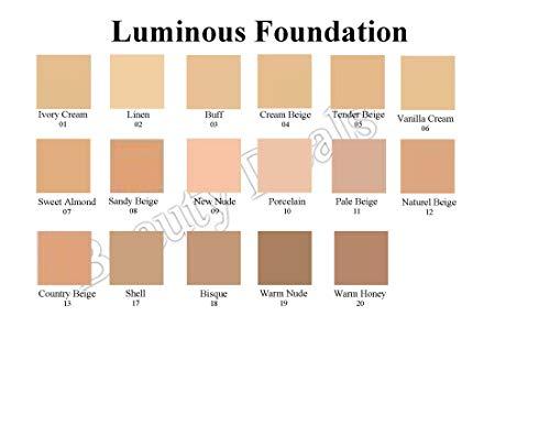 Beauty Deals Beauty Deals Luminous Foundation Radiant Finish Undetectable Coverage (Buff)