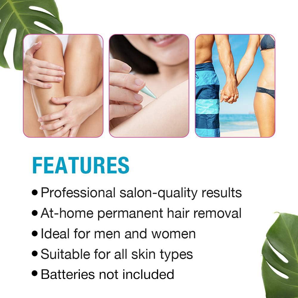 Clean + Easy Clean + Easy Electrolysis Machine for Permanent Hair Removal - Non-Laser, Painless Electrolysis Hair Removal for Face & Body, At-Home Remover Device