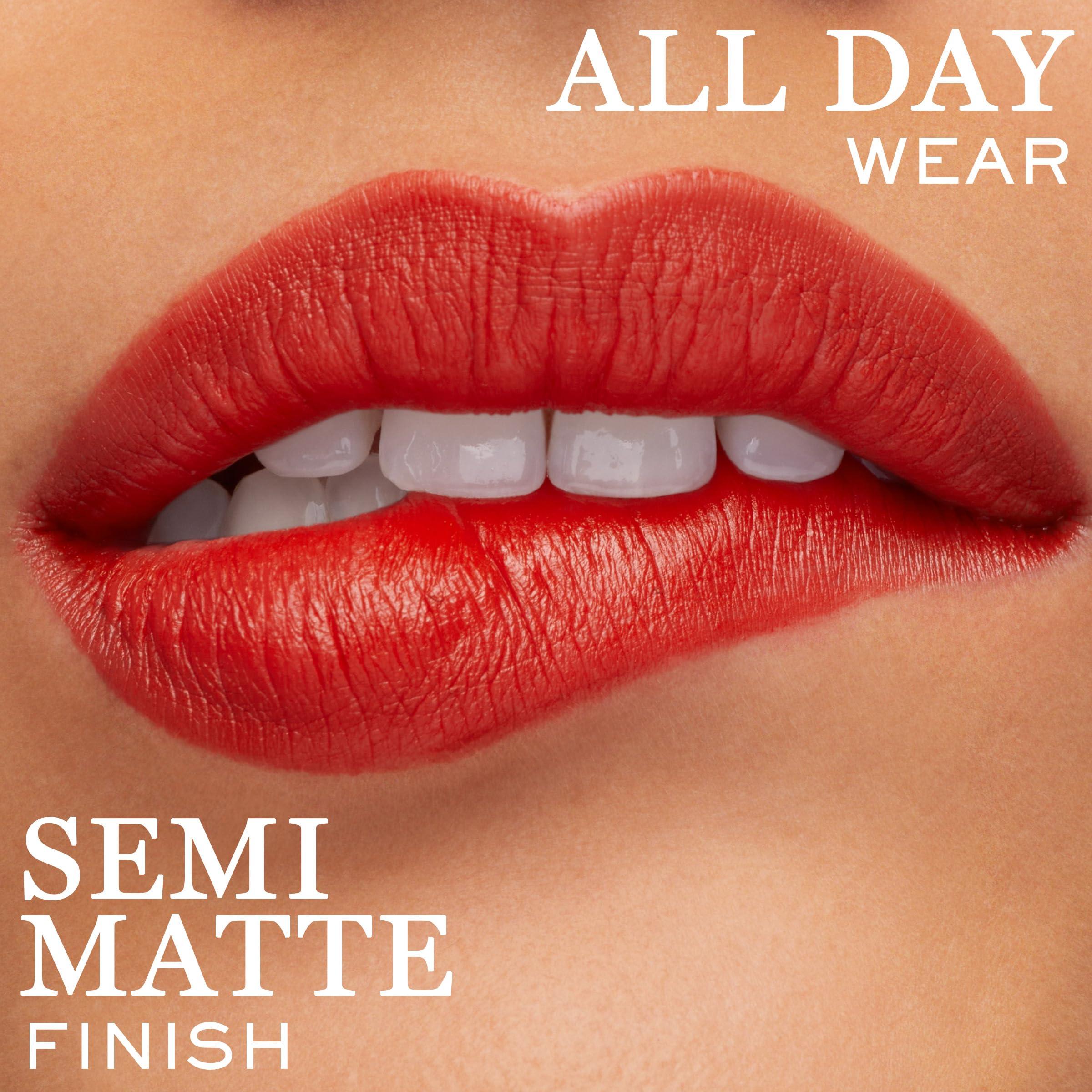 Lancôme Lancôme L'Absolu Rouge Drama Ink Semi-Matte Liquid Lipstick - Highly Pigmented - All Day Wear - 481 Nuit Pourpre