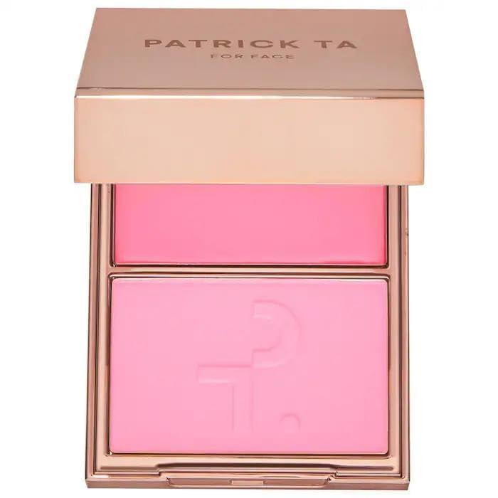 PATRICK TA PATRICK TA Major Beauty Headlines - Double-Take Crme & Powder Blush - Just Enough (soft blue pink)