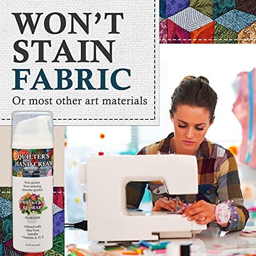 Original Udder Balm Quilter's Hand Cream, Fussy Cut Floral 5 oz for Quilters by makers of Original Udder Balm