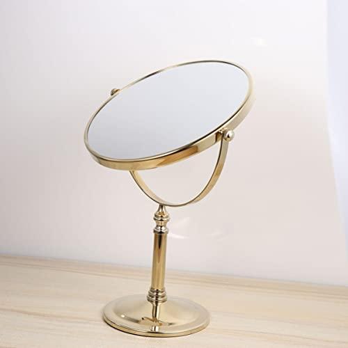 Uonlytech Uonlytech 1PC Swivel Vanity Mirror Makeup Stand Vanity Table Desk Cosmetic Mirror Double Sided Cosmetic Mirror Desk Mirror for Makeup Stand Mirror Dressing Table Mirror Miss Adjustable