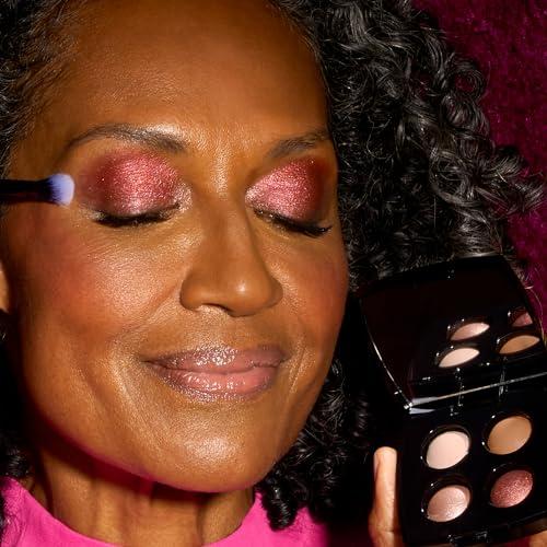 LAURA GELLER NEW YORK LAURA GELLER NEW YORK Baked Eyeshadow Quad, Tropic Hues | Crease & Smudge Proof | 4 Pigmented Eyeshadows Blendable Natural Look