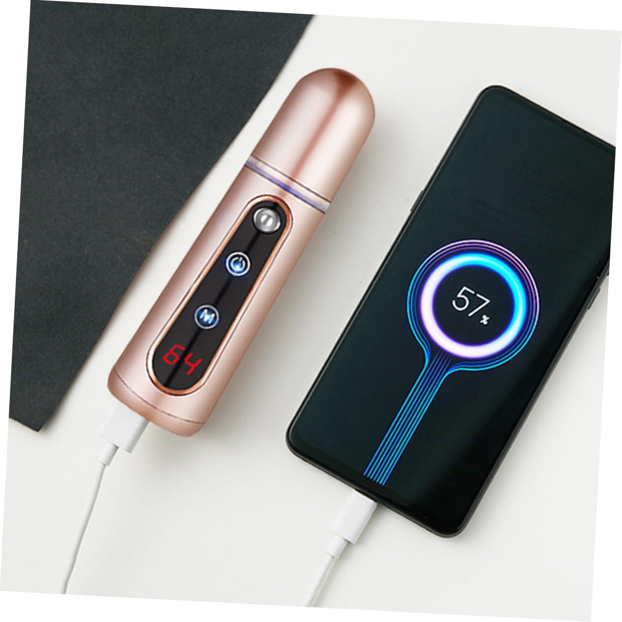 BIUDECO BIUDECO Steamer Nano Mist Sprayer Mini Face Spray Device Golden