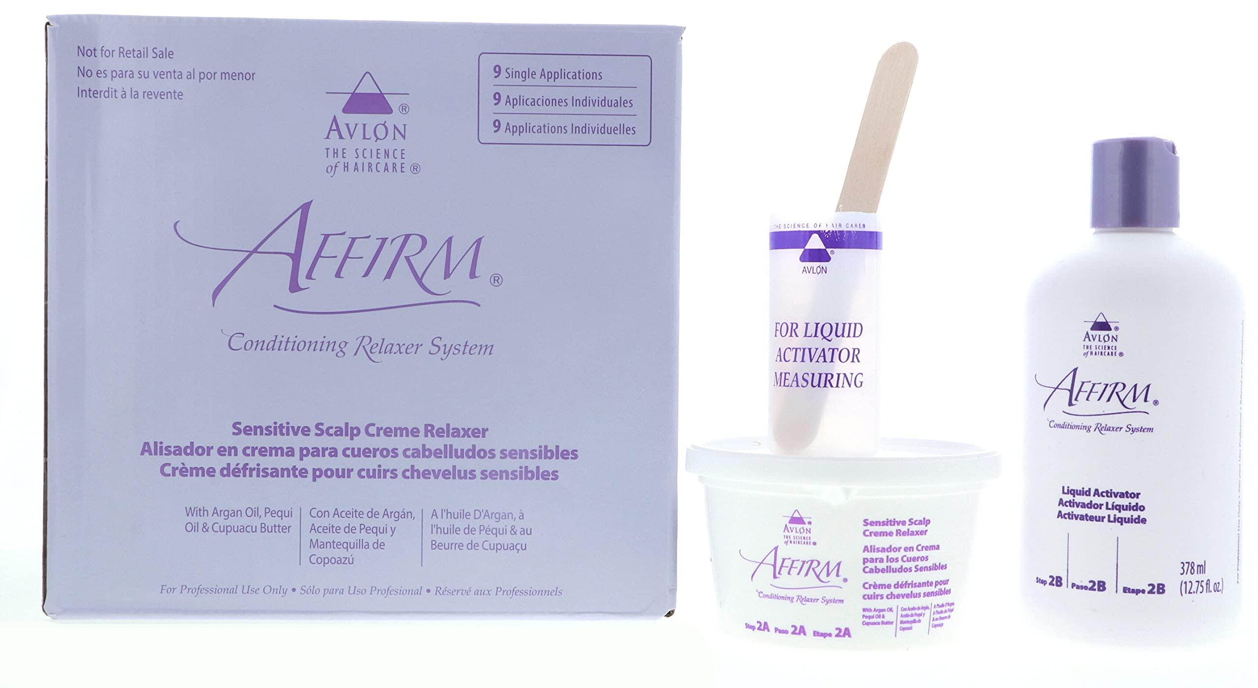 Affirm Avlon - Affirm Moisture Plus Sensitive Scalp Relaxer 9 Pack