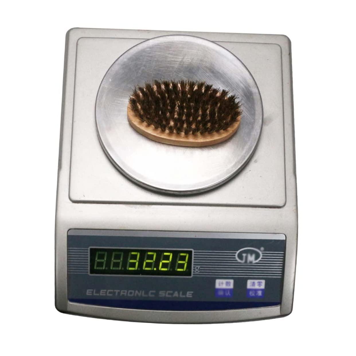 Hemoton Hemoton Bristle Brush Facial Cleansing Brush Shaving Brush Beard Brush Men Face Clean Brush Mustache Bush Wooden