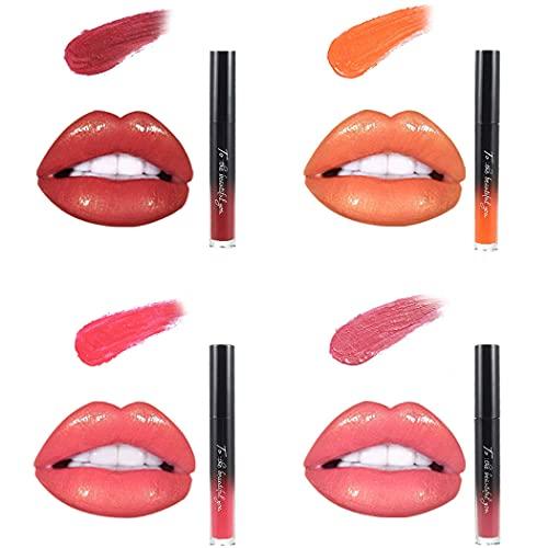 Edanta Edanta Lipstick Matte Liquid Lipsticks Waterproof Lip Gloss Highly Pigmented Lips Stick Long Lasting Lupgloss Makeup Accessories for Women and Girls Pack of 1 (Pink A29#)