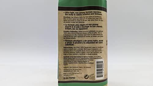 Difeel Difeel Scalp Care Leave in Conditioning Treatment - Peppermint Oil 6 oz. with Spray Cap & Dispensing Cap