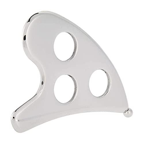 BAWHO Stainless Steel Body Scraper Gua Sha Skin Scraping Board Face Neck Back Beauty Massage Plate Relieve Pain Care Tools 1Pcs