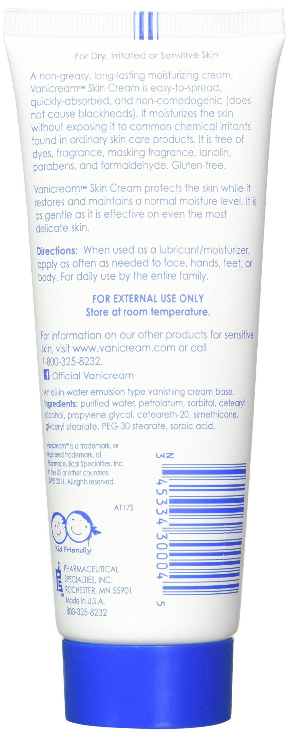 Vanicream Vanicream Moisturizing Skin Cream For Sensitive Skin, 4 Ounce (Pack of 2)