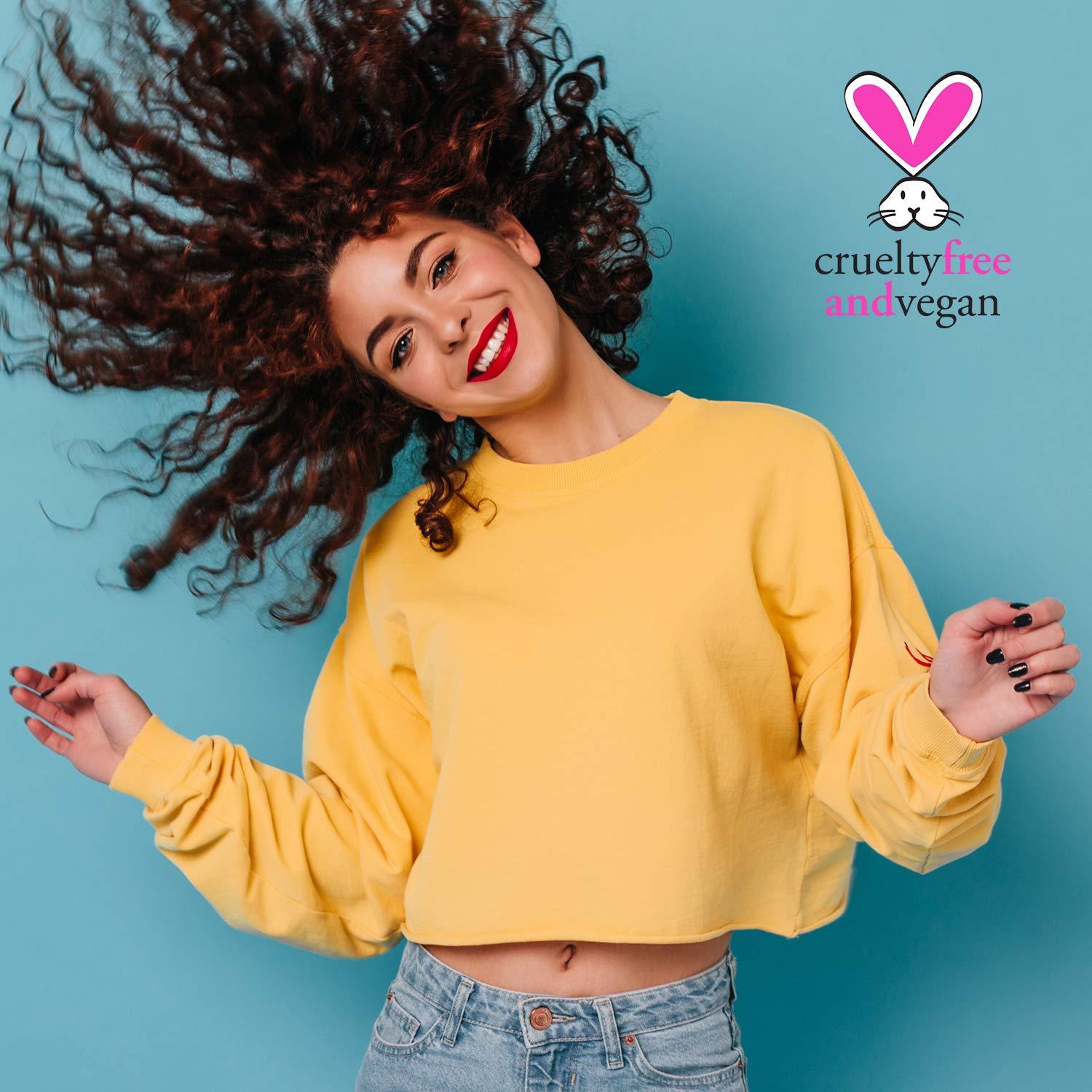 Umberto Giannini Umberto Giannini Curl Repair Shampoo + Conditioner Set, Vegan & Cruelty Free Repair & Growth Formula with Seaweed, Wheat Bran & Caffeine, 250 ml