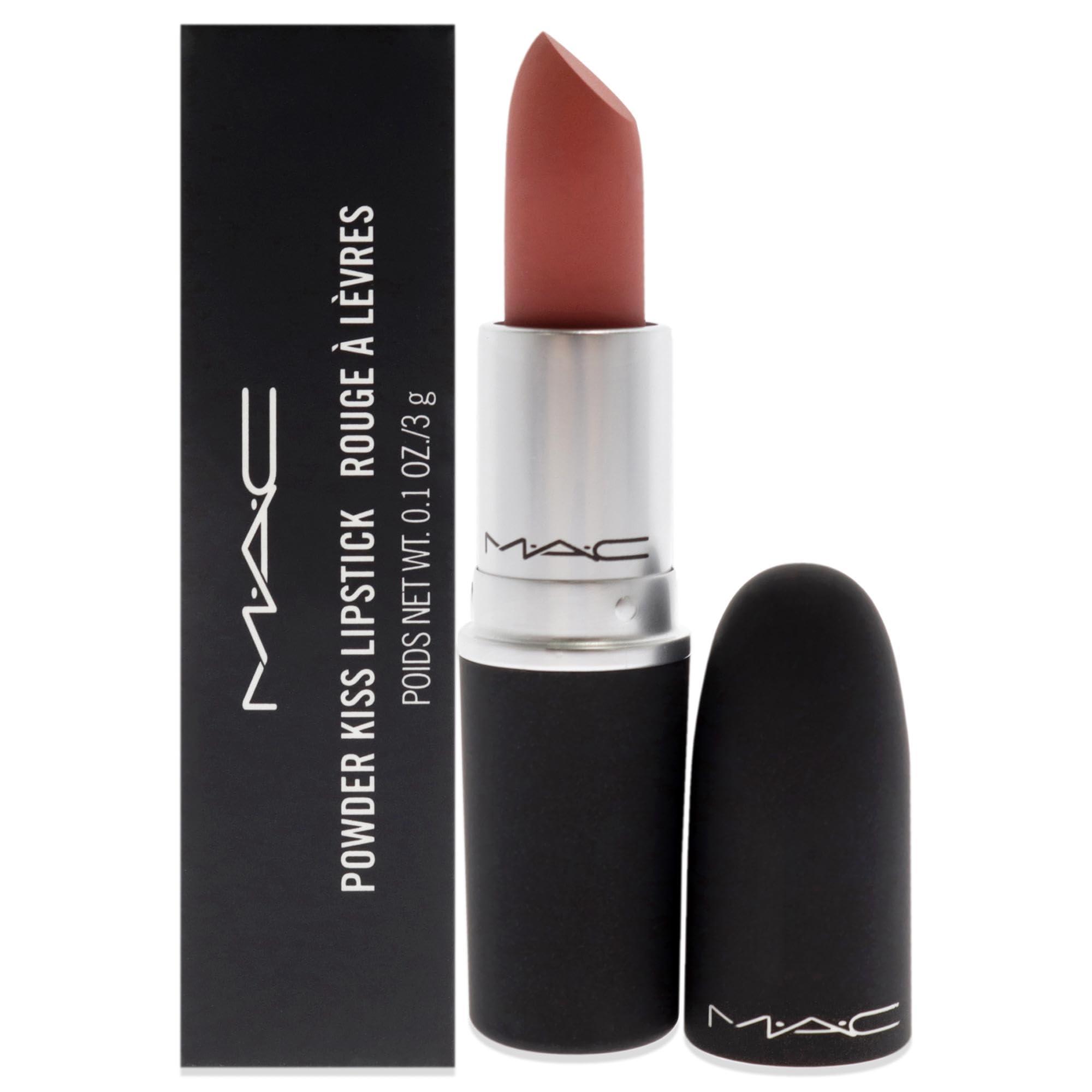 MAC Powder Kiss Lipstick - 314 Mull It Over by MAC for Women - 0.1 oz Lipstick