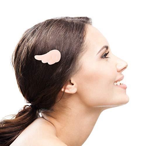 Beaupretty Beaupretty 1 Pair Angel Wings Hair Clips, Plush Angel Wings Hair Pins Non Slip Hair Clamps Cute Hair Accessories for Girls Women (Pink)