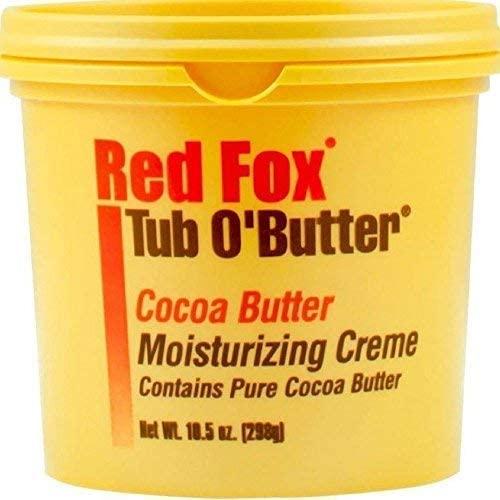 Red Fox Red Fox Tub O'Butter Cocoa Butter, Moisturizing Creme, 14 oz (Pack of 2)
