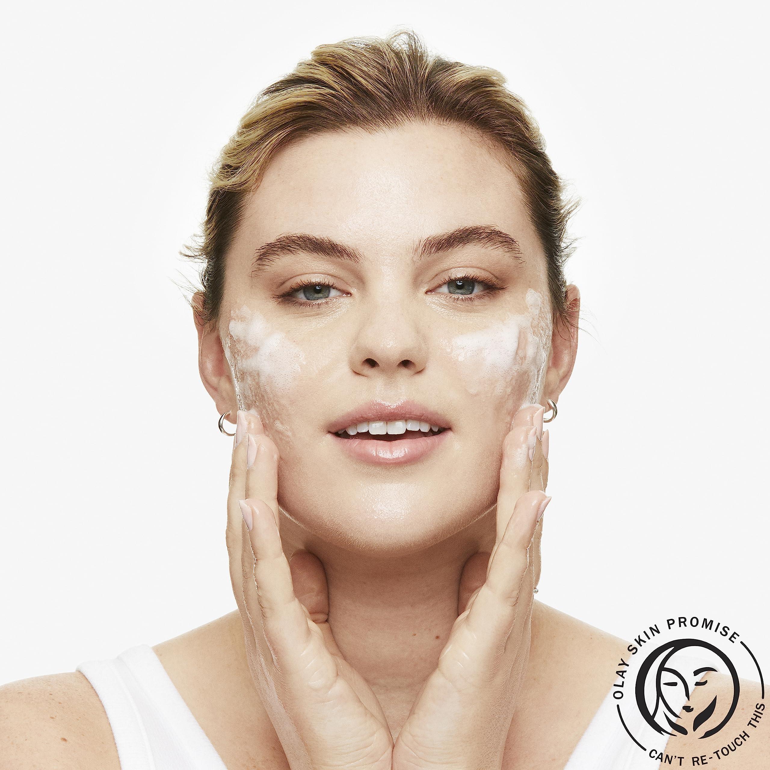 Olay Olay Gentle Foaming Face Wash with Birch Water, Fragrance-Free, 16 oz