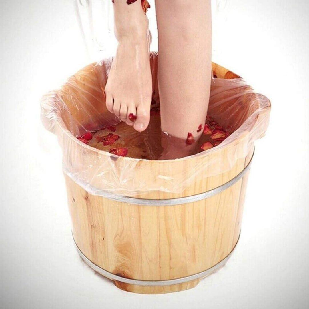 Pineeseatile Disposable Foot Tub Liners Foot Bath Basin Bags for Feet Pedicure Spa Skin Care 90 Pcs Footbath bag