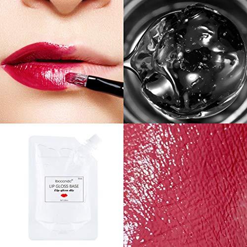 FeiFei66 FeiFei66 115g Non-stick Clear Moisturizes Lips Lipstick Material, DIY Transparent Lip Gloss (Transparent)