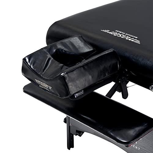 Master Massage Master Massage Table Galaxy Heated Professional,30 inch Extra Wide Portable Folding Memory Foam PU Upholstery Salon Spa bed,Height Adjustable Massage Therapy Table with carrying case (30" Galaxy TT)