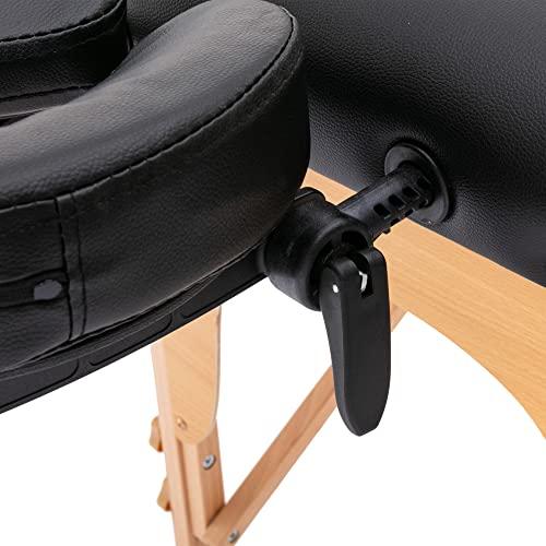 Anwick Anwick Massage Table Portable Massage Bed Lash Bed Facial Table Reiki Table SPA Beds for Esthetician Portable Height Adjustable Carrying Bag & Accessories 2 Section Shop & Home