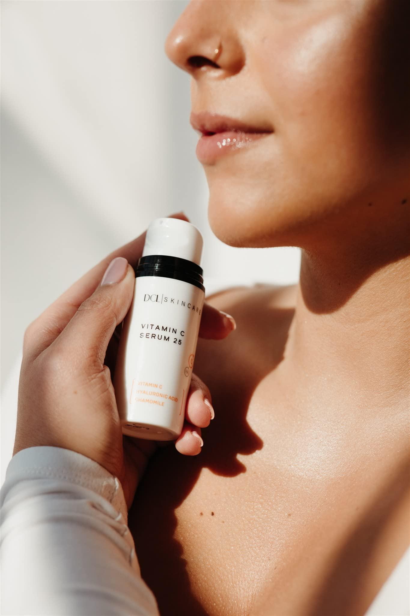DCL DCL Skincare Vitamin C Serum 25 with 25% Vitamin C & Hyaluronic Acid, 1 fl oz.
