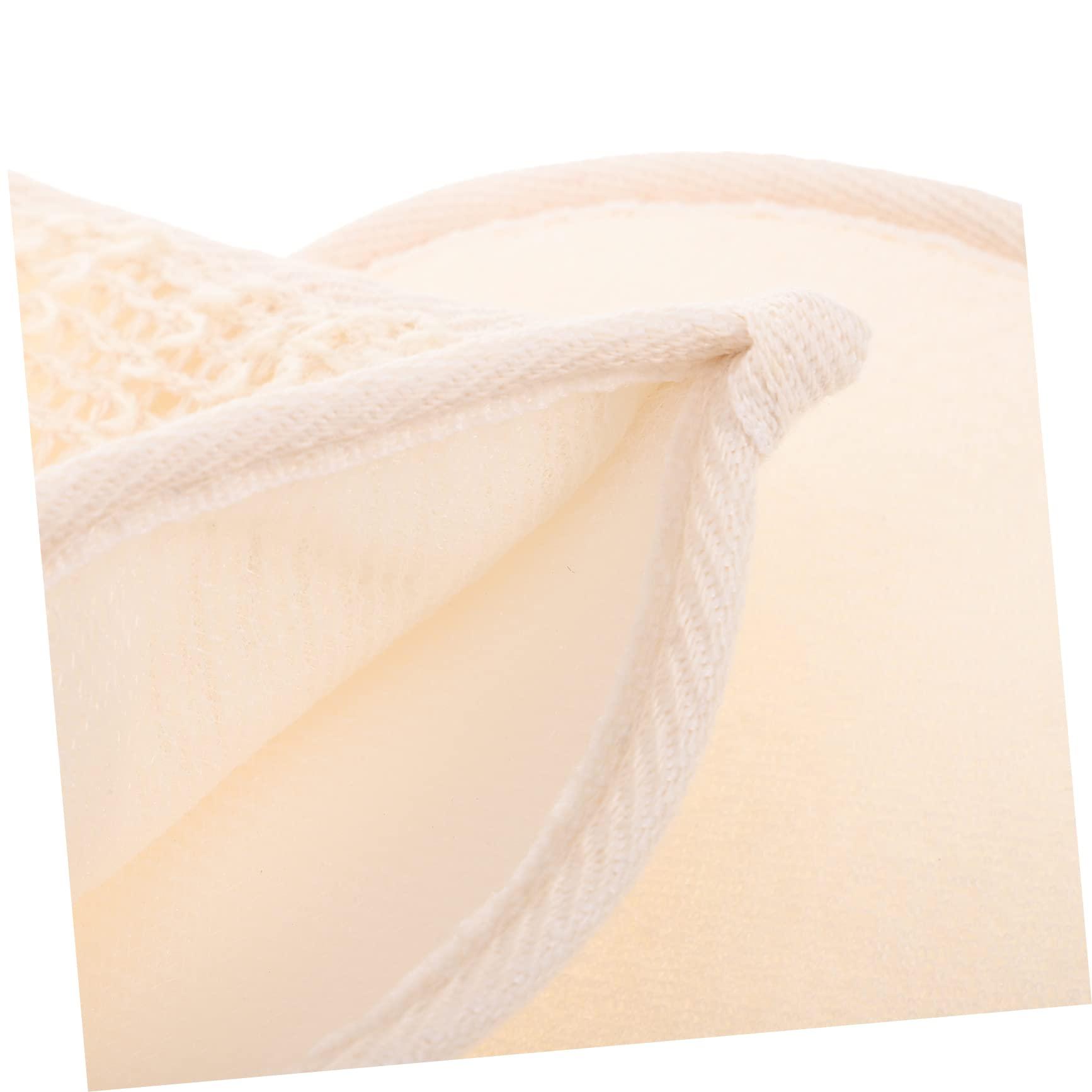 Healeved Healeved Exfoliating Glove and Back Scrub Bath Gloves Exfoliating Shower Gloves for Women Men Made of Cotton Linen