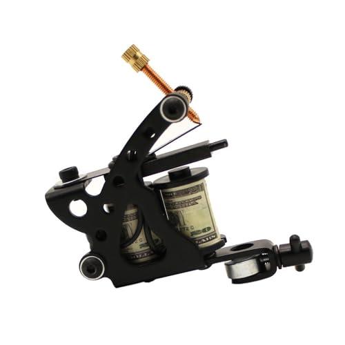 Generic Small tattoo machine flower arm cutting and fogging coil machine kit Including power supply black tattoo ink Complete professional tattoo equipment kit