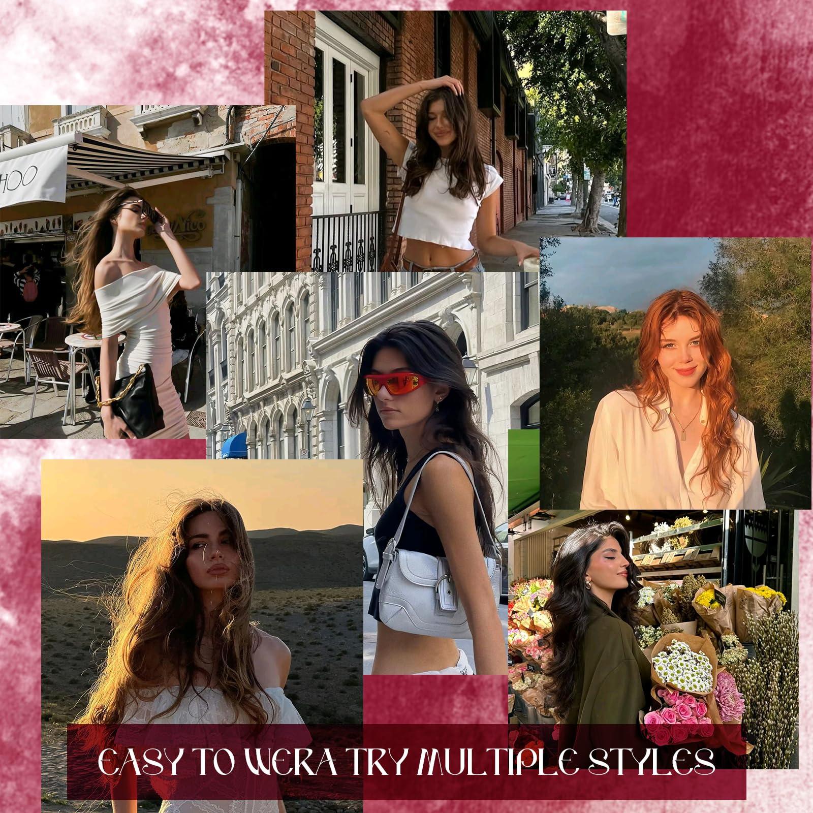 Vivien Vivien 24 Inch Nano Bead Hair Extensions Real Human Hair Jet Black Nano Extensions Human Hair Black Invisible Long Human Hair 50G/50S